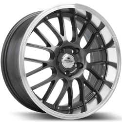 REIVEN DUO 8,5×18 5×120 ET30 Gun Metal Lip Machined