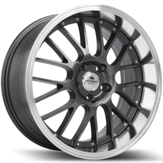 REIVEN DUO 8,5×18 5×120 ET30 Gun Metal Lip Machined