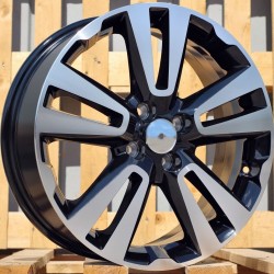 RENAULT STYLE 2093 7×17 4×100 ET43 Black Face Machined RENAULT STYLE 2093 7×17 4×100 ET43 Black Face Machined