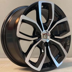 RENAULT STYLE 5711 6,5×16 4×100 ET38 Black Face Machined RENAULT STYLE 5711 6,5×16 4×100 ET38 Black Face Machined
