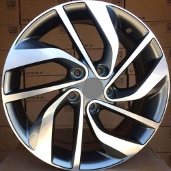 RENAULT STYLE 783 6,5×16 5×114,3 ET47 Gun Metal Face Machined RENAULT STYLE 783 6,5×16 5×114,3 ET47 Gun Metal Face Machined