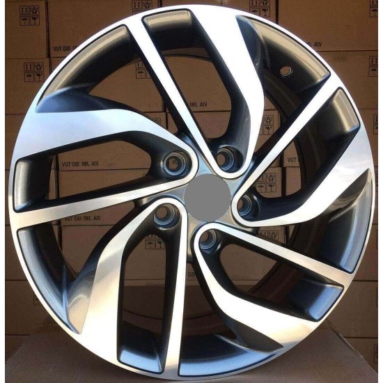 RENAULT STYLE 783 6,5×16 5×114,3 ET47 Gun Metal Face Machined