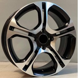 RENAULT STYLE 875 6,5×16 4×100 ET40 Black Face Machined RENAULT STYLE 875 6,5×16 4×100 ET40 Black Face Machined