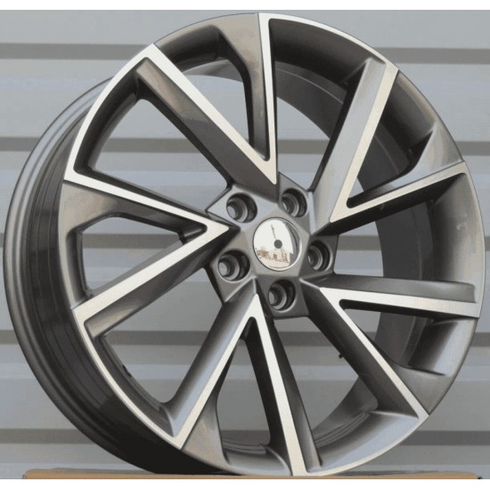 SKODA STYLE 181 7,5×17 5×112 ET45 Gun Metal Face Machined