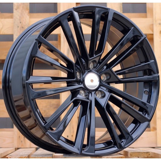 SKODA STYLE 361 8×18 5×112 ET44 Glossy Black