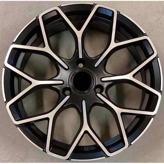SMART STYLE 1449 5,5×16 3×112 ET30 Black Matt Face Machined