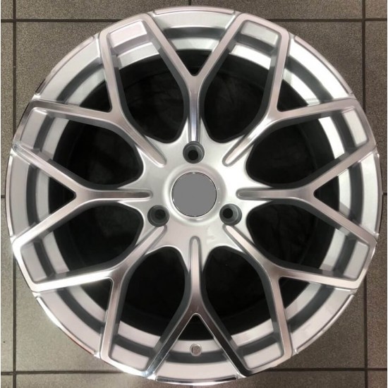 SMART STYLE 1449 5,5×16 3×112 ET30 Silver Face Machined