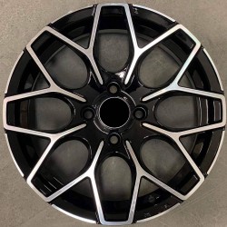 SMART STYLE 1449 5,5×16 4×100 ET30 Black Face Machined