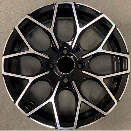 SMART STYLE 1449 5,5×16 3×112 ET30 Black Face Machined