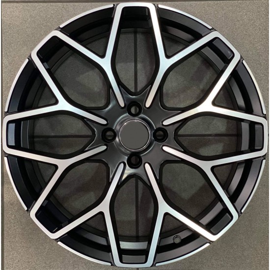 SMART STYLE 1449 5,5×16 4×100 ET30 Black Matt Face Machined