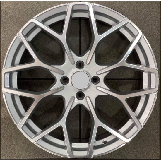 SMART STYLE 1449 5,5×16 4×100 ET30 Silver Face Machined