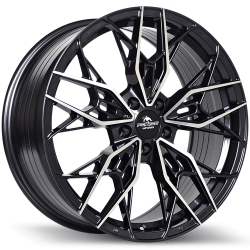 SPECTRUM 8×18 5×112 ET42 Black Magic Machined