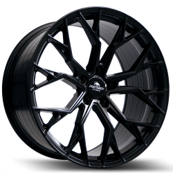 TITAN 8×18 5×100 ET42 Satin Black