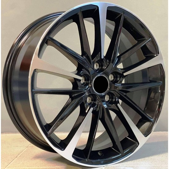 TOYOTA STYLE 130 7,5×18 5×114,3 ET45 Black Face Machined
