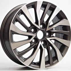 TOYOTA STYLE 1339 6,5×16 5×114,3 ET45 Gun Metal Face Machined TOYOTA STYLE 1339 6,5×16 5×114,3 ET45 Gun Metal Face Machined