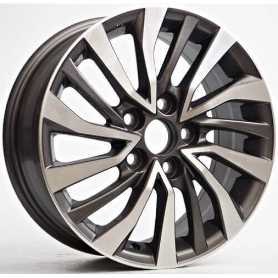TOYOTA STYLE 1339 6,5×16 5×114,3 ET45 Gun Metal Face Machined