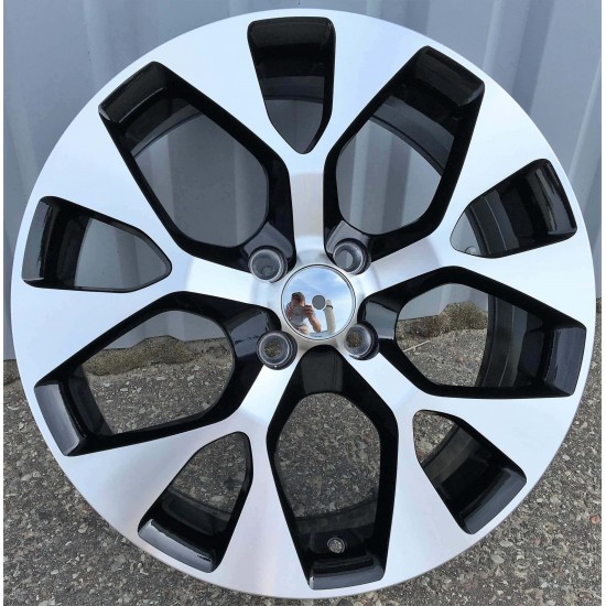 TOYOTA STYLE 1667 6,5×17 4×100 ET45 Black Face Machined