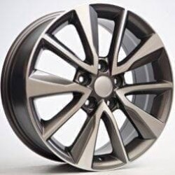 TOYOTA STYLE 5527 7×17 5×114,3 ET52 Gun Metal Face Machined TOYOTA STYLE 5527 7×17 5×114,3 ET52 Gun Metal Face Machined