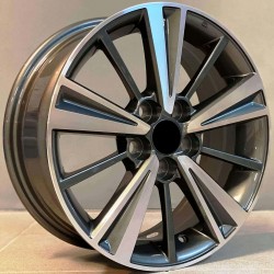 TOYOTA STYLE 5806 6,5×16 4×100 ET35 Gun Metal Face Machined TOYOTA STYLE 5806 6,5×16 4×100 ET35 Gun Metal Face Machined