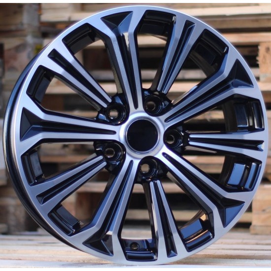 TOYOTA STYLE 5845 7,5×17 5×114,3 ET45 Black Face Machined