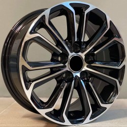 TOYOTA STYLE 667 7×17 5×114,3 ET45 Black Face Machined TOYOTA STYLE 667 7×17 5×114,3 ET45 Black Face Machined