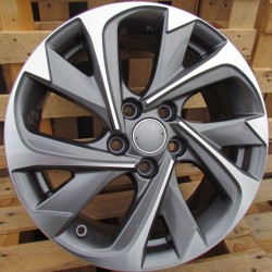 TOYOTA STYLE 89 6,5×16 5×114,3 ET45 Gun Metal Face Machined TOYOTA STYLE 89 6,5×16 5×114,3 ET45 Gun Metal Face Machined