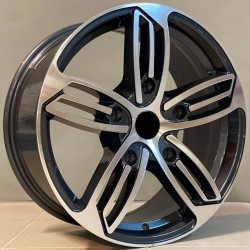 VAN STYLE 1572 8×18 5×160 ET48 Gun Metal Face Machined