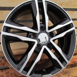 VAN STYLE 424 7,5×17 5×118 ET45 Black Face Machined