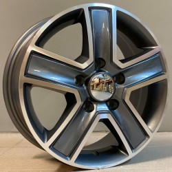 VAN STYLE 473 6,5×16 5×130 ET50 Gun Metal Face Machined