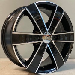 VAN STYLE 474 7×16 6×130 ET55 Black Face Machined