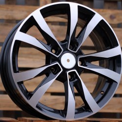 VAN STYLE 533 6,5×16 5×118 ET45 Black Face Machined