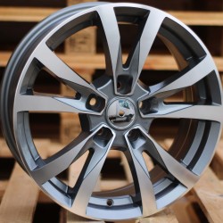 VAN STYLE 533 6,5×16 5×118 ET45 Gun Metal Face Machined