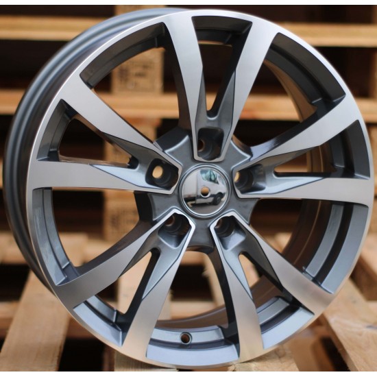 VAN STYLE 533 6,5×16 5×118 ET45 Gun Metal Face Machined