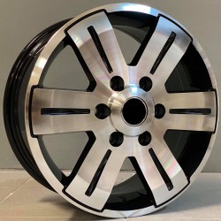 VAN STYLE 562 7×16 5×130 ET55 Black Face Machined