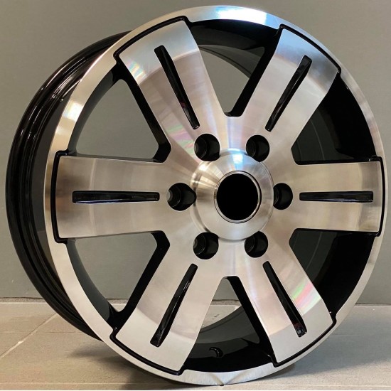 VAN STYLE 562 7×16 5×130 ET55 Black Face Machined