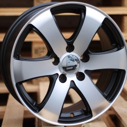 VAN STYLE 747 7×16 6×130 ET50 Gun Metal Face Machined