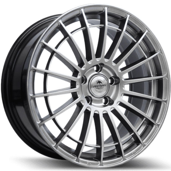 VELVET 8×18 5×112 ET45 Dark Graphite