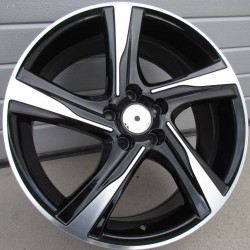 VOLVO STYLE 115 7,5×17 5×108 ET50 Black Face Machined VOLVO STYLE 115 7,5×17 5×108 ET50 Black Face Machined