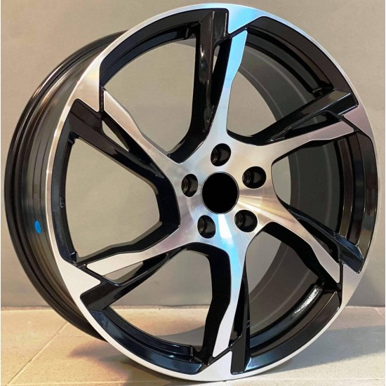 VOLVO STYLE 1175 7,5×17 5×108 ET49 Black Face Machined