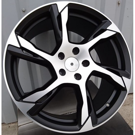VOLVO STYLE 1175 8×18 5×108 ET49 Black Matt Face Machined