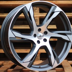 VOLVO STYLE 1175 8×18 5×108 ET49 Gun Matt Metal Face Machined VOLVO STYLE 1175 8×18 5×108 ET49 Gun Matt Metal Face Machined