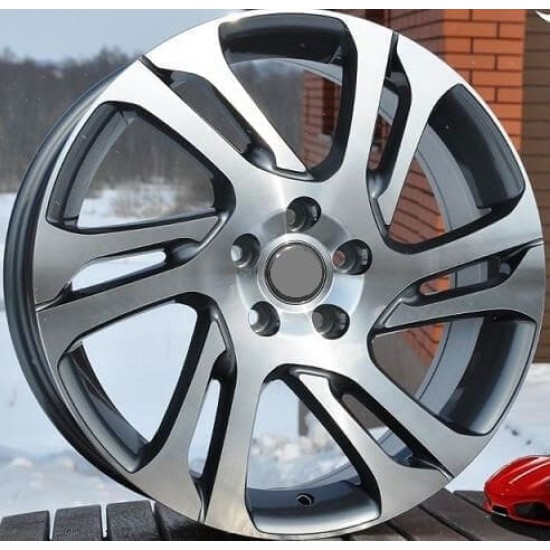VOLVO STYLE 120 7,5×17 5×108 ET49 Gun Metal Face Machined