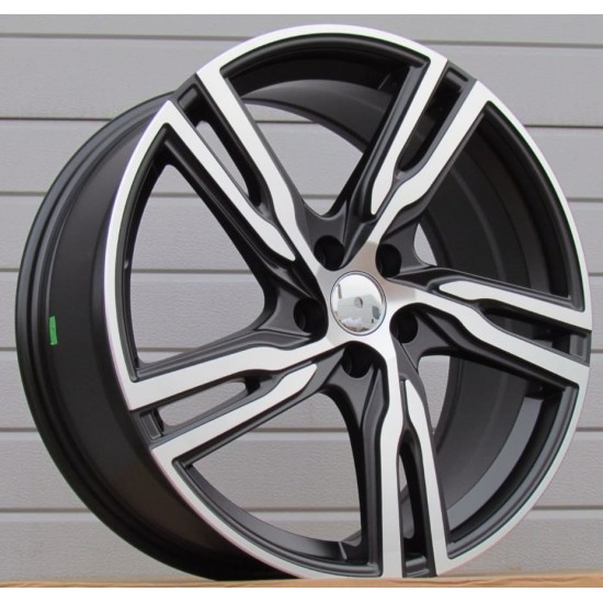 VOLVO STYLE 132 8×18 5×108 ET42 Black Face Machined