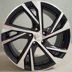VOLVO STYLE 183 7,5×17 5×108 ET45 Black Face Machined VOLVO STYLE 183 7,5×17 5×108 ET45 Black Face Machined