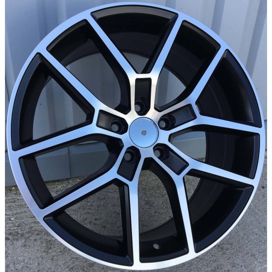 VOLVO STYLE 3026 8×18 5×108 ET45 Black Face Machined