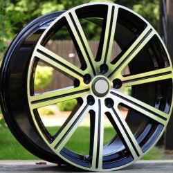 VOLVO STYLE 40 8×18 5×108 ET49 Black Face Machined VOLVO STYLE 40 8×18 5×108 ET49 Black Face Machined