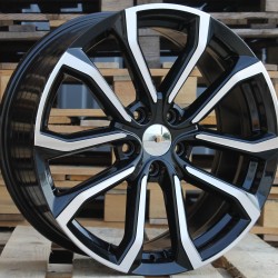 VOLVO STYLE 515 8×18 5×108 ET49 Black Face Machined VOLVO STYLE 515 8×18 5×108 ET49 Black Face Machined