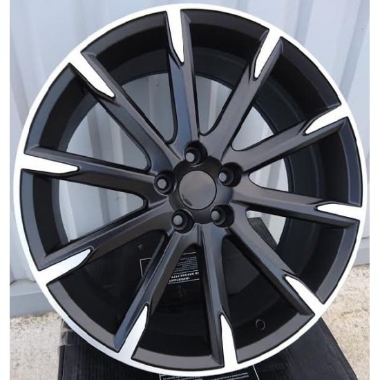 VOLVO STYLE 516 8×18 5×108 ET49 Black Face Machined