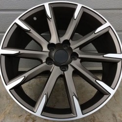 VOLVO STYLE 516 8×18 5×108 ET49 Gun Matt Metal Face Machined VOLVO STYLE 516 8×18 5×108 ET49 Gun Matt Metal Face Machined