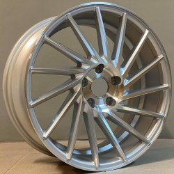 VOSSEN STYLE 589 8×18 5×112 ET40 Silver Face Machined